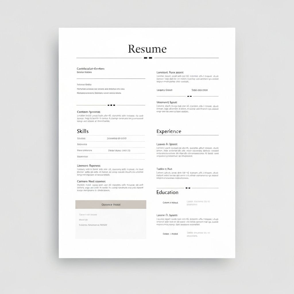 Preview do template Clássico