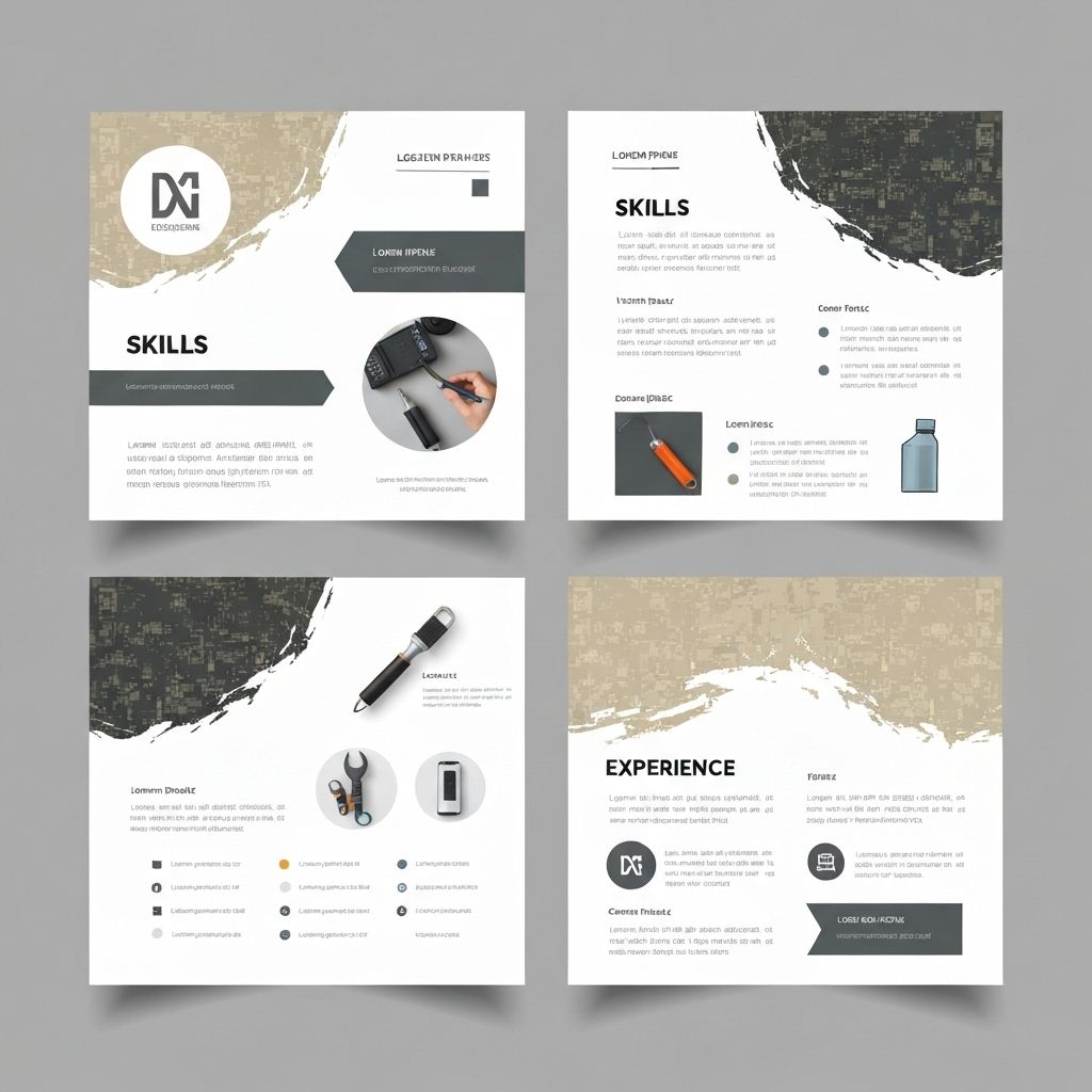 Preview do template Criativo